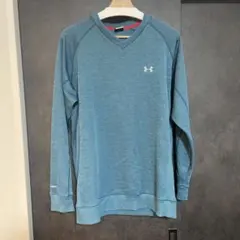 Under Armour ブルー Vネック トレーナー