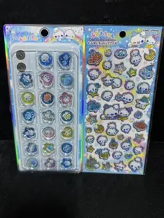 ぷくぷくあわわちゃん シール2点セット