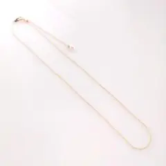 ＊再販＊ シンプル　華奢チェーン　　　　　ネックレス 　ゴールド