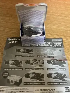 Reebok INSTAPUMP FURY 94 パープル ミニフィギュア