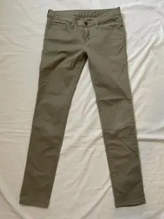 GU ジーユー　パンツ　ボトムス　スキニー　グレー　ウエスト64cm