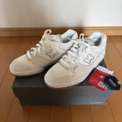 New Balance 550 ホワイト 24.5cm