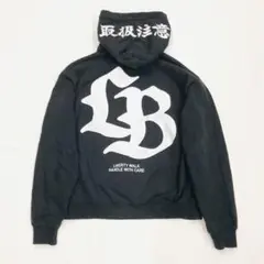 【希少☆未使用級】BLACKEYEPATCH 初期 取扱注意 パーカー 黒 L BLACK Eye Patch取扱注意パーカー