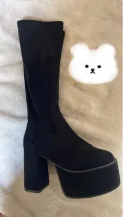 膝下ブーツ
