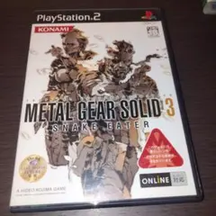 METAL GEAR SOLID 3 SNAKE EATER PS2