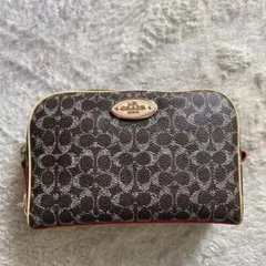 COACH ロゴパターン ポーチ