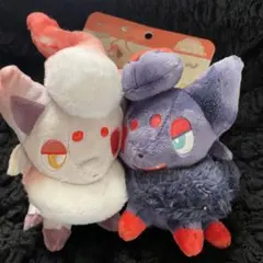 タグ付き】にたものどうし ヒスイゾロア ゾロア ぬいぐるみ