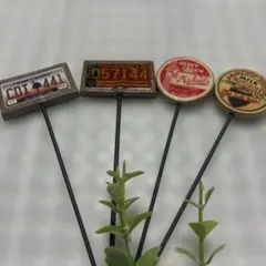 ガーデンピック54☆多肉植物☆サボテン☆ガーデン雑貨☆リメ缶☆観葉