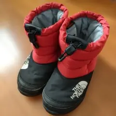 THE NORTH FACE スノーブーツ　22センチ　ノースフェイス赤黒