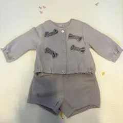 プティマイン　ベビー服　80cm　セットアップ