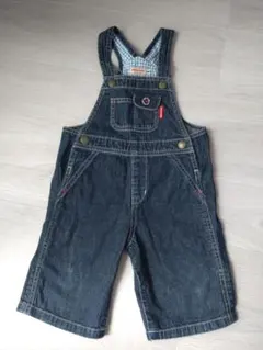 ミキハウス デニムオーバーオール Mサイズ