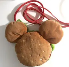 ミッキー　ハンバーガー型パスケースのサムネイル