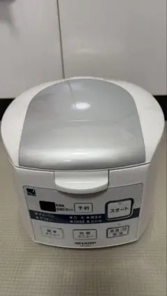 SHARP 炊飯器 KS-H5E6-KB３合炊き【中古品】のサムネイル