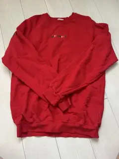 赤 スウェット