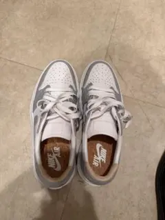 Nike Air Jordan 1 ホワイト/グレー US 7.5