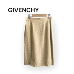 GIVENCHY BOUTIQUES ジバンシー ドット柄 水玉 ひざ丈 美品のサムネイル