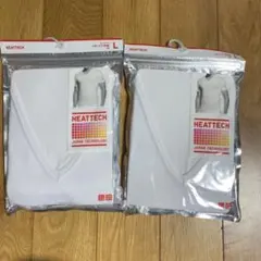 【新品】UNIQLOヒートテックVネックTシャツ Lサイズ