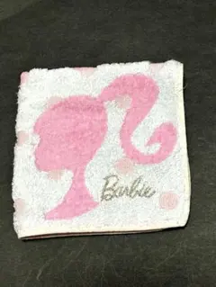 バービー タオルハンカチ ピンク 水色