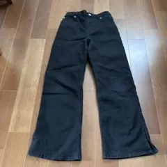 グローバルワーク　ブラックパンツ 160