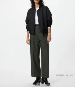 UNIQLO タックワイドパンツ