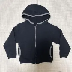 COMME CA ISM コムサイズム トップス パーカー ブラック 100