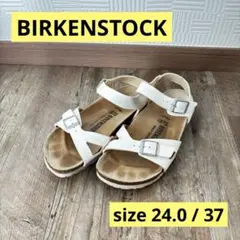 【難あり】BIRKENSTOCK リオ 24.0 37 サンダル レディースのサムネイル