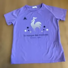 le coq sportif キッズ Tシャツ パープルのサムネイル