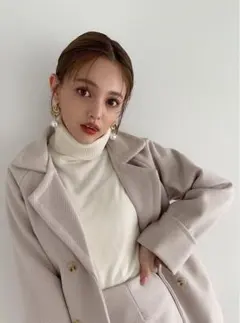 GRL ヘリンボーンテーラードジャケットXスカートセットアップ