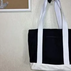 NUMBER (N)INE キャンバストート　ブラック　ホワイトナンバーナインのサムネイル