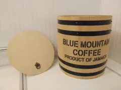 新品・未使用】ブルーマウンテン 豆樽＆麻袋ポーチ セット コーヒー 