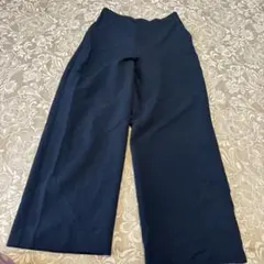 ハニーズ　ネイビー ワイドパンツ L