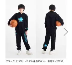 Converse スウェットジュニアパンツブラック 160