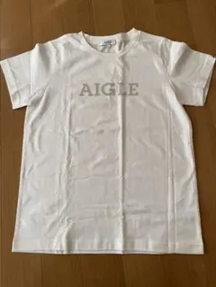 AIGLE ロゴTシャツ レディースＬ