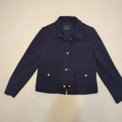 【値下げ】M-Premier ネイビー ジャケット