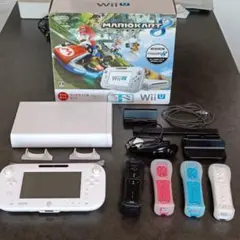 【動作良好・完品】WiiU 32GB シロ リモコン4本 ＆ 未開封純正HDMI
