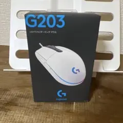 Logicool G203 有線マウス ホワイト