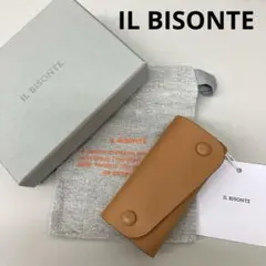 【未使用】IL BISONTE イルビゾンテ　4連フックレザーキーケース
