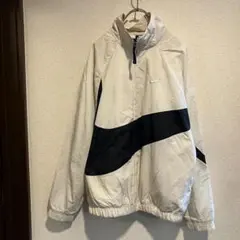 よ*ん様 T4644*ナイキ*ビッグスウッシュ*ナイロンジャケット*メンズL*ホ