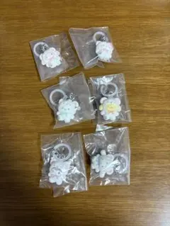 サンリオ　ふわふわスノー　めじるしアクセサリー　コンプリートセット