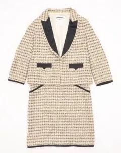 新品同様❗️ Chanel シャネル ジャケット 黒にラメ 入学卒業 40小さめ 