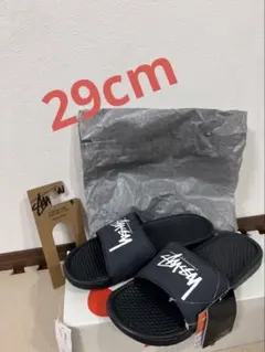 ナイキ　stussy べナッシ ブラック　29cm