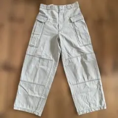 ディッキーズ　モンキータイム　コラボパンツ　グレー　W30