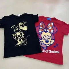 東京ディズニーリゾート ミニー Tシャツ 2枚セット 120 130のサムネイル