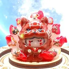 九尾の狐 ✨⭐️オルゴナイト⭐️✨ 富と繁栄□貯蓄運□金運□仕事運の 