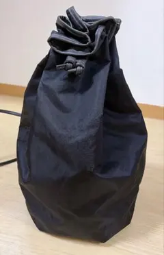 emmi 巾着型 ショルダーバッグ ブラックのサムネイル