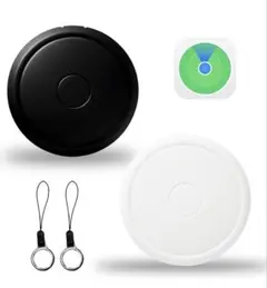 エアタグ2個セット 紛失防止スマートタグ MFi認証 Apple探す iOS専用