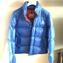 【未使用級】MONCLER ダウンジャケット(人気の鮮やかブルー)サイズ2。