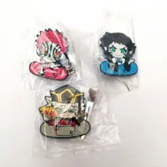 鬼滅の刃 キャラばんちょうこう ヘアクリップ 獪岳&猗窩座&童磨