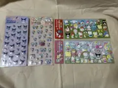 【正規品】サンリオ キャラクターずかんシール 2点セット