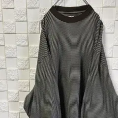 is-ness BALLOON BORDER LONG SLEEVE Tシャツのサムネイル